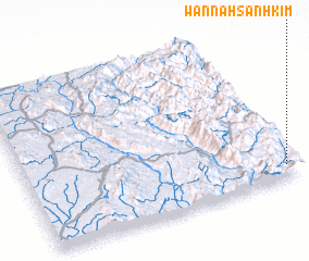 3d view of Wān Nā-hsanhkim