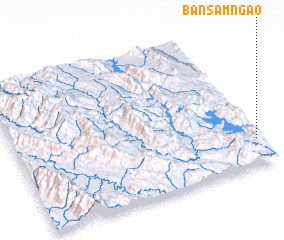 3d view of Ban Sam Ngao