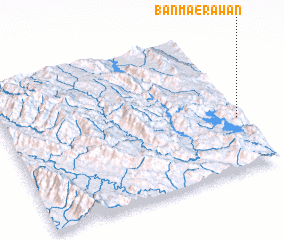 3d view of Ban Mae Rawan