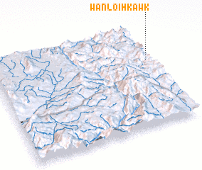 3d view of Wān Loi-hkawk