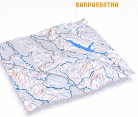 3d view of Ban Pae Do Tha