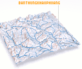 3d view of Ban Thung Khao Phuang