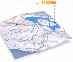 3d view of Lumbansona