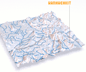 3d view of Wān Hwè-hkit