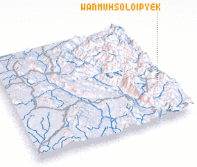 3d view of Wān Mu-hso-loi-pyek