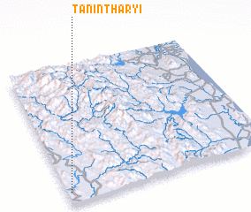 3d view of Tanintharyi