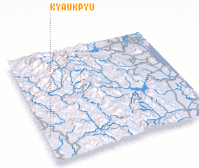 3d view of Kyaukpyu