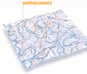 3d view of Wān Pangmawng