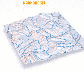 3d view of Wān Mōng Sit