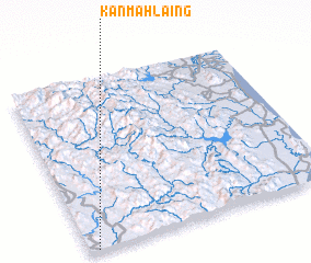 3d view of Kanmahlaing