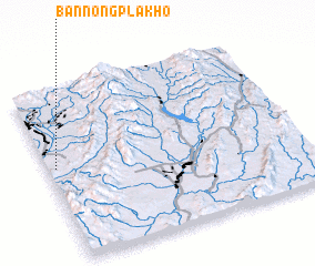 3d view of Ban Nong Pla Kho