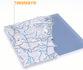 3d view of Thaungbyin