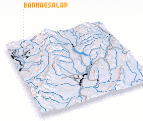 3d view of Ban Mae Salap