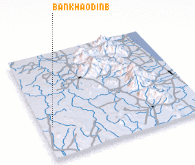 3d view of Ban Khao Din (1)