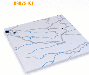 3d view of Kamyshet