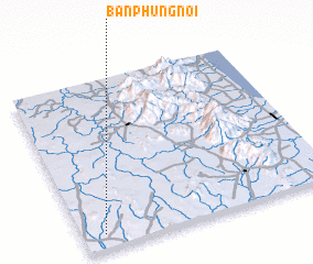 3d view of Ban Phung Noi