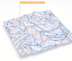 3d view of Kawngmu-ai-sawk