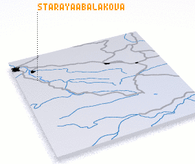 3d view of Staraya Abalakova