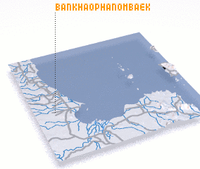 3d view of Ban Khao Phanom Baek