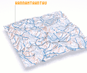 3d view of Wān Namtawntaü