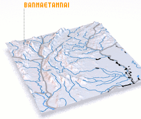 3d view of Ban Mae Tam Nai