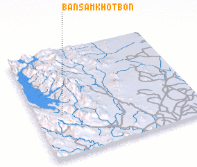 3d view of Ban Sam Khot Bon
