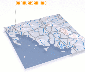 3d view of Ban Huai Sai Khao