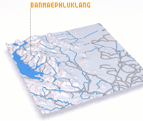 3d view of Ban Mae Phlu Klang