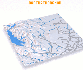 3d view of Ban Tha Thong Mon