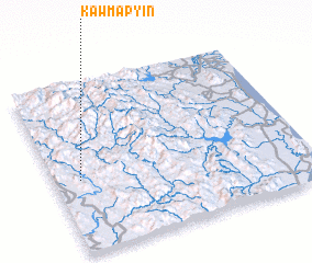 3d view of Kawmapyin