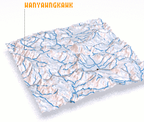 3d view of Wān Yawngkawk