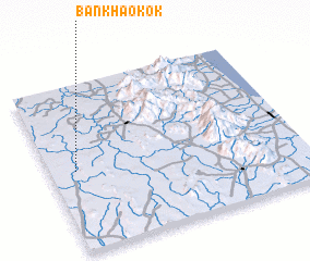 3d view of Ban Khao Kok