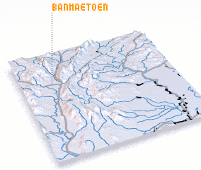 3d view of Ban Mae Toen