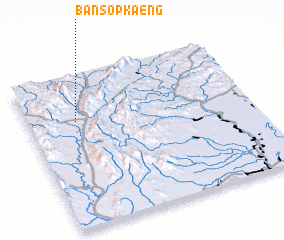 3d view of Ban Sop Kaeng