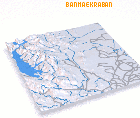 3d view of Ban Mae Kraban