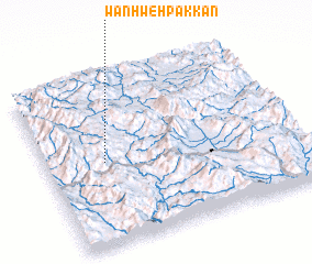 3d view of Wān Hwè-hpakkan