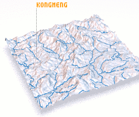 3d view of Kongmeng