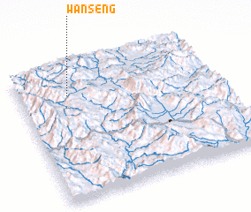 3d view of Wān Seng