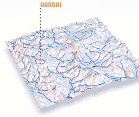 3d view of Wān Nai