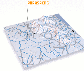 3d view of Phra Saeng