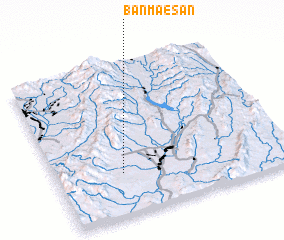 3d view of Ban Mae San