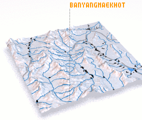 3d view of Ban Yang Mae Khot