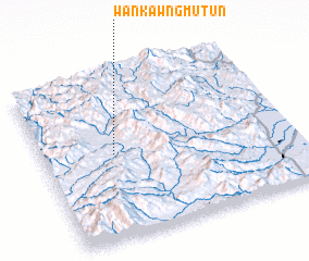 3d view of Wān Kawngmū-tun