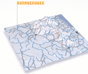 3d view of Ban Mae Khaek