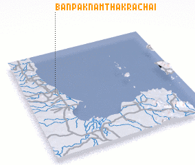 3d view of Ban Pak Nam Tha Krachai