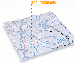 3d view of Ban Mae Salaem