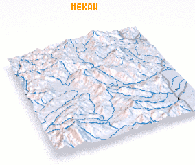 3d view of Mē-kaw