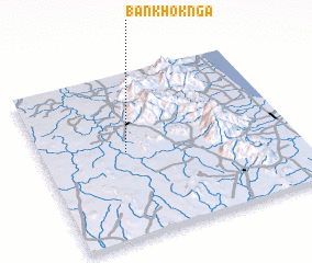 3d view of Ban Khok Nga