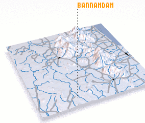 3d view of Ban Nam Dam