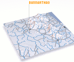 3d view of Ban Nam Thao
